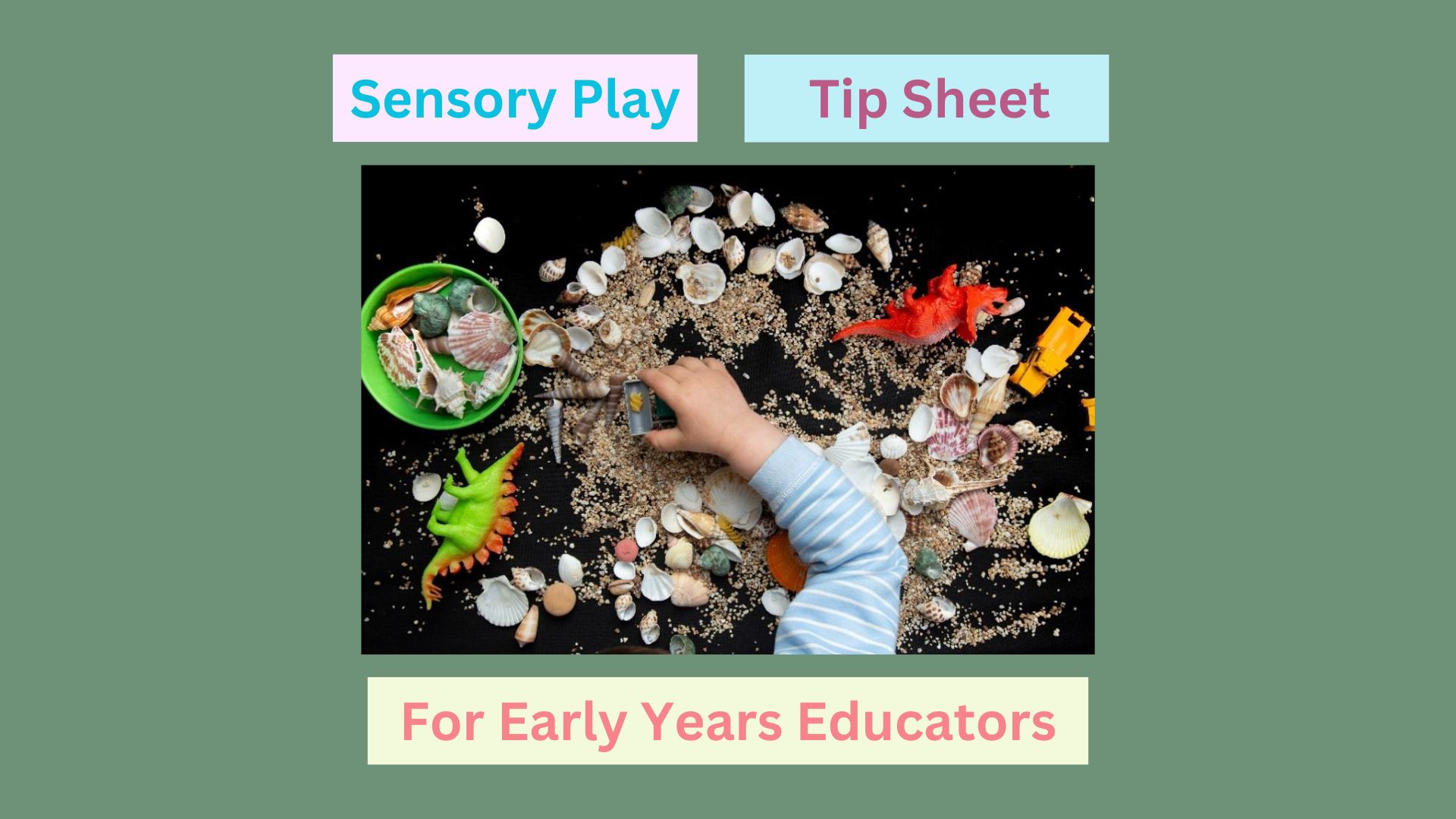 Tips and Information for Sensory Play